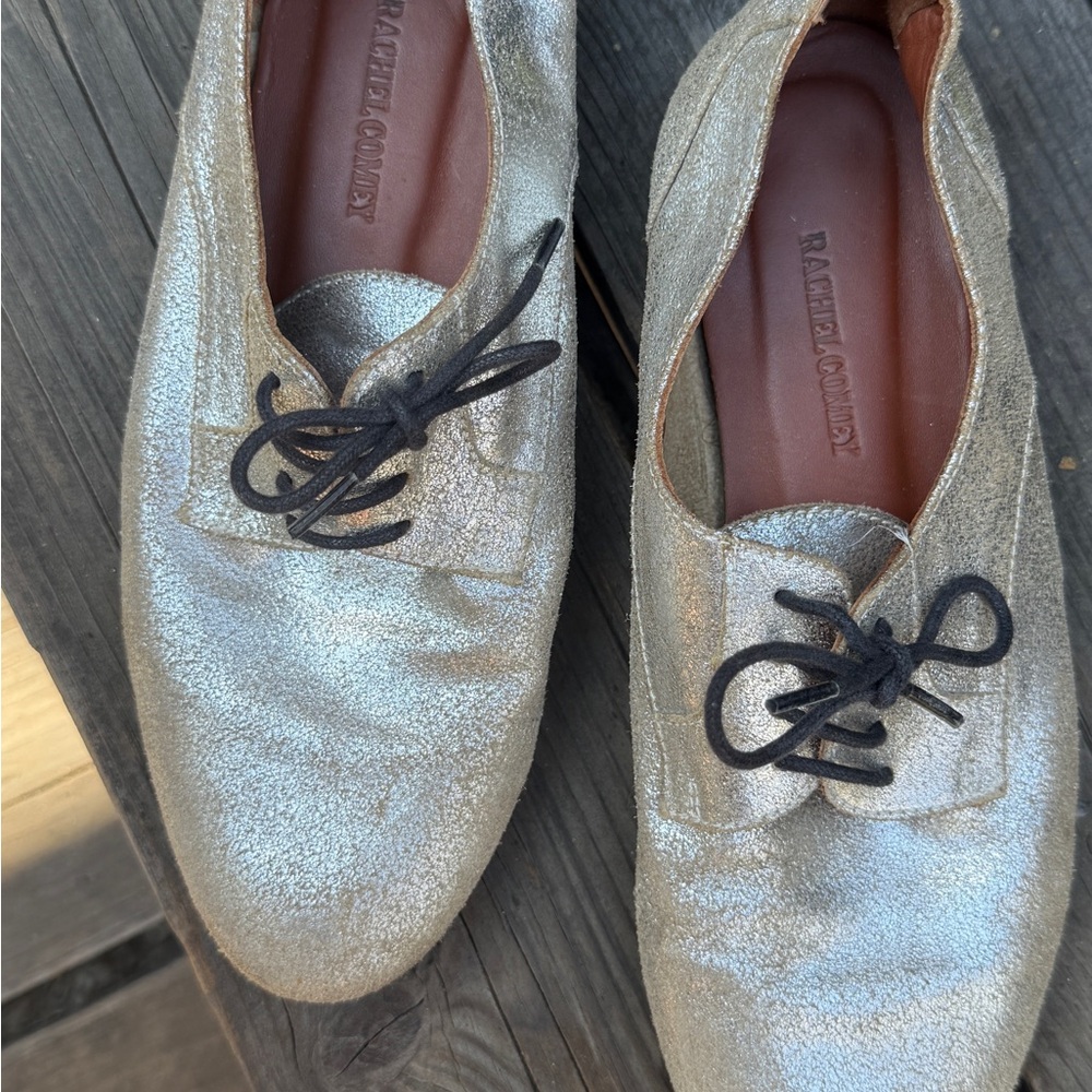 Rachel Comey Silver Leather Shoes - Picture 4 of 5